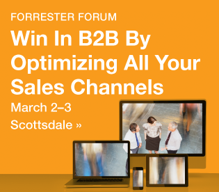 Forrester's Forum For Sales Enablement Professionals: Win In B2B By Optimizing All Your Sales Channels